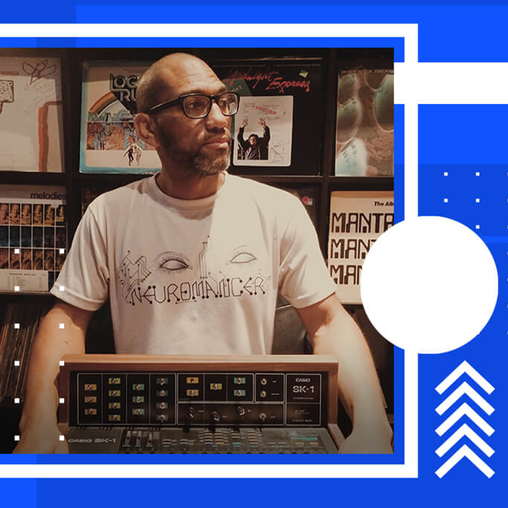 Picture of King Britt in his studio